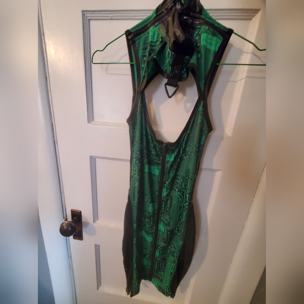 Lip Service Cyber Circuit Dress